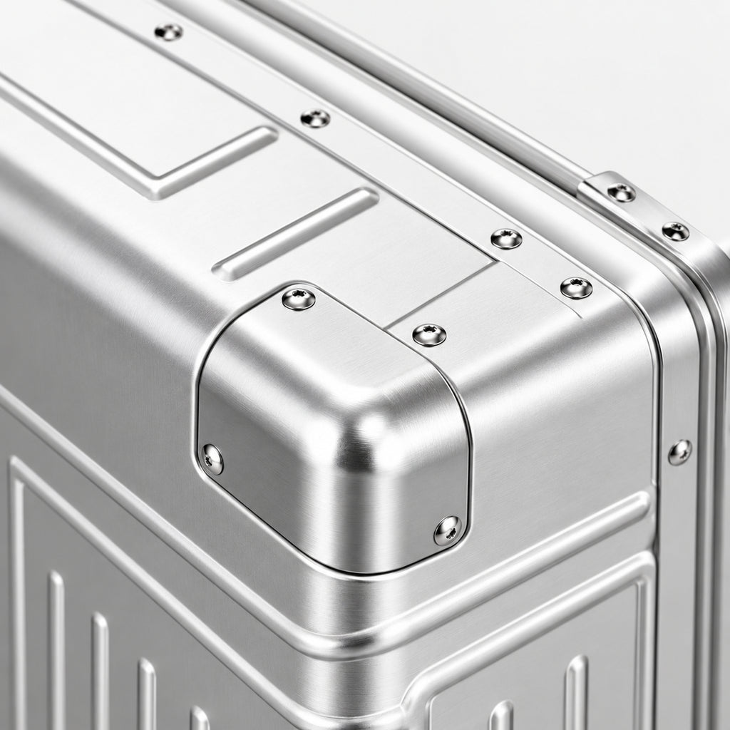 Valise Signature, détail des coins renforcés