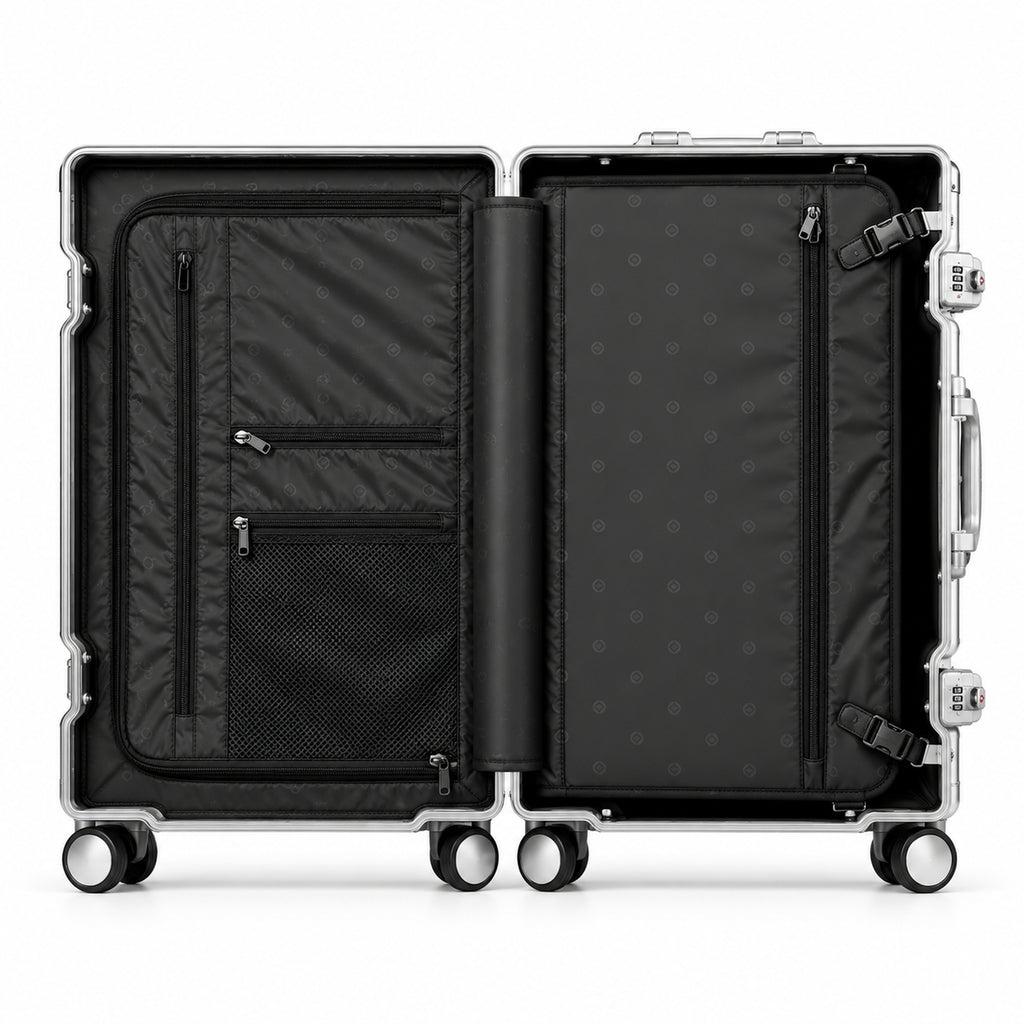 Valise Signature, intérieur ouvert